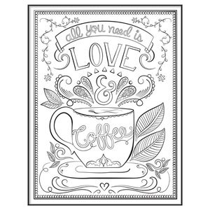 Love and Coffee Wall Art